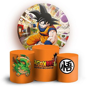 KIT Redondo e Trio - Dragonball - Sublimado 3D
