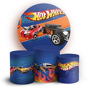 KIT Redondo e Trio - Hot Wheels - Sublimado 3D