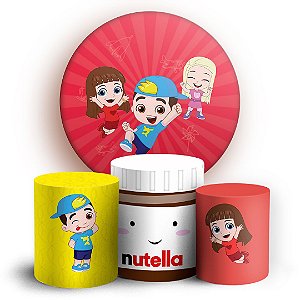 KIT Redondo e Trio - Luccas Neto - Sublimado 3D