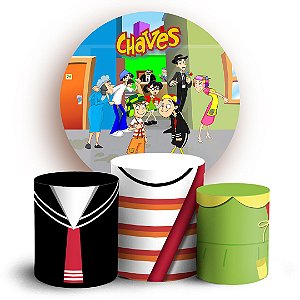 KIT Redondo e Trio - Chaves - Sublimado 3D
