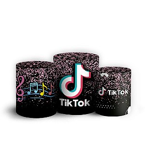 Trio Cilindro - TikTok - Sublimado 3D + Elástico