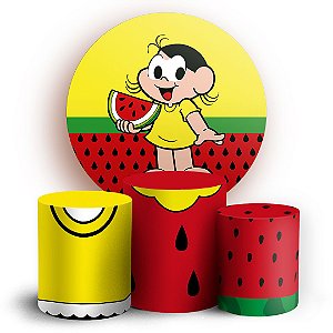 KIT Redondo e Trio - Magali Turma da Monica - Sublimado 3D