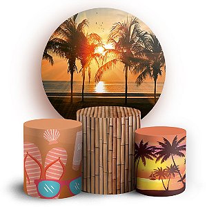 KIT Redondo e Trio - Tardezinha - Sublimado 3D