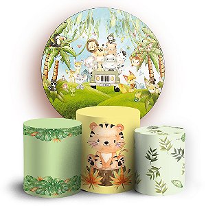 KIT Redondo e Trio - Safari - Sublimado 3D