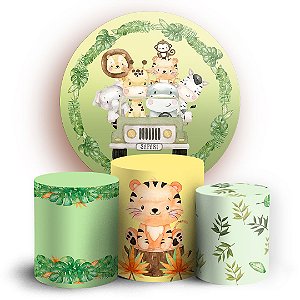 KIT Redondo e Trio - Safari - Sublimado 3D