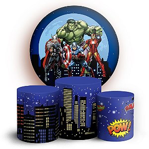 KIT Redondo e Trio - Herois Predios - Sublimado 3D