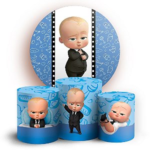 KIT Redondo e Trio - Poderoso Chefinho - Sublimado 3D