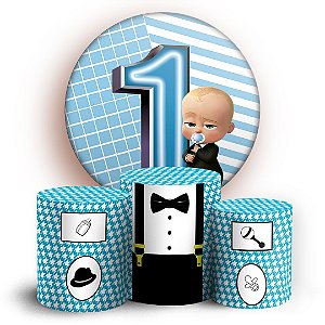 KIT Redondo e Trio - Poderoso Chefinho - Sublimado 3D