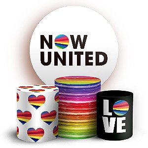 KIT Redondo e Trio - Now United - Sublimado 3D
