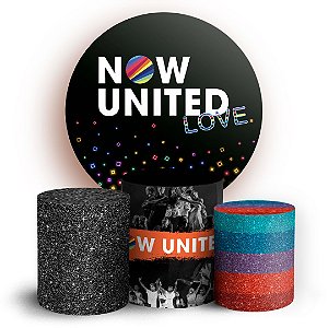 KIT Redondo e Trio - Now United - Sublimado 3D