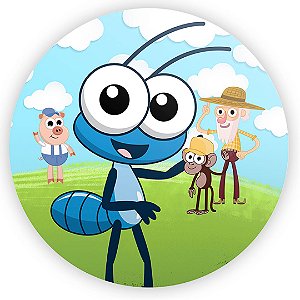 Painel Redondo - Bob Zoom - Sublimado 3D