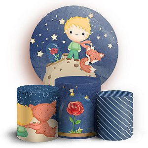 KIT Redondo e Trio - Pequeno Principe - Sublimado 3D