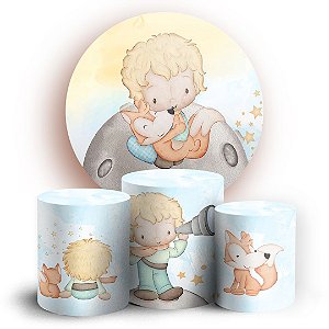 KIT Redondo e Trio - Pequeno Principe - Sublimado 3D