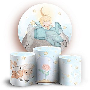 KIT Redondo e Trio - Pequeno Principe - Sublimado 3D