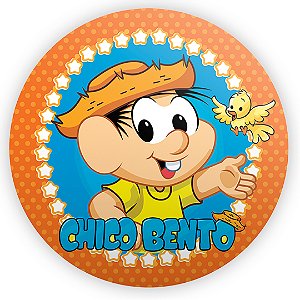 Painel Redondo - Chico Bento - Sublimado 3D
