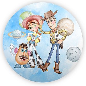 Capa Mini Painel Sublimado - Toy Story Azul