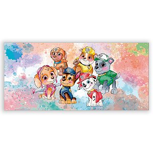 Painel Retangular - Patrulha Canina - Sublimado 3D