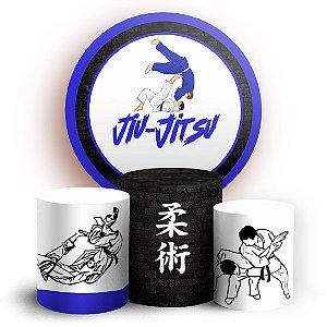 KIT Redondo e Trio - Jiu Jitsu - Sublimado 3D