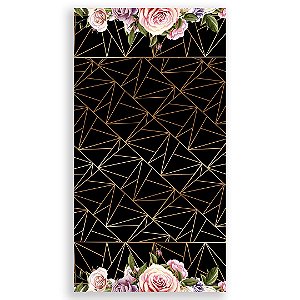 Faixa Lateral - Arabesco Floral - Sublimado 3D
