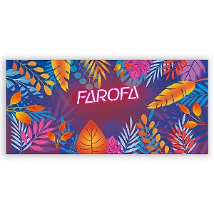 Painel Retangular - Farofa - Sublimado 3D