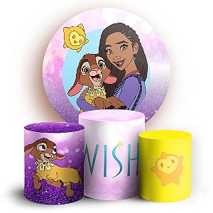 KIT Redondo e Trio - Wish O Poder Dos Desejos - Sublimado 3D