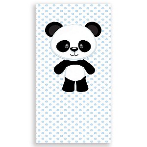 Faixa Lateral - Panda Azul - Sublimado 3D