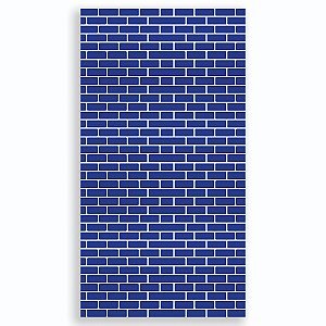 Capa Faixa Lateral Sublimado - Tijolos