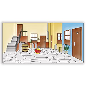 Painel Retangular - Chaves - Sublimado 3D