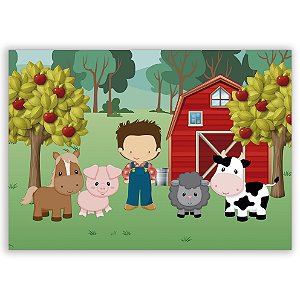 Painel Retangular - Fazenda - Sublimado 3D