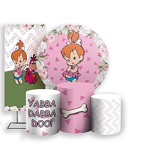 KIT Redondo Trio e Faixa - Pedrita - Sublimado 3D