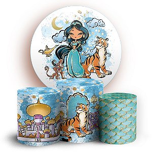 KIT Redondo e Trio - Jasmine - Sublimado 3D