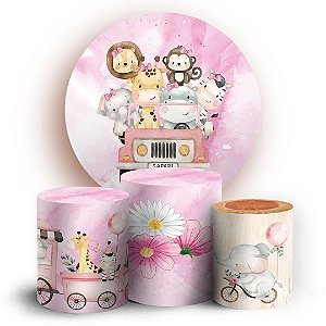 KIT Redondo e Trio - Safari - Sublimado 3D