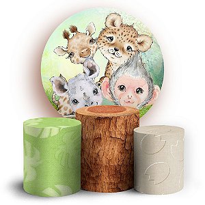 KIT Redondo e Trio - Safari - Sublimado 3D