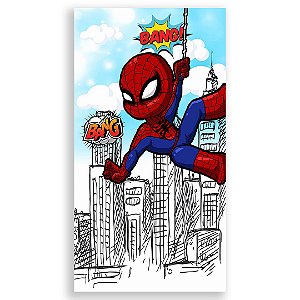 Faixa Lateral - Homem Aranha Baby - Sublimado 3D