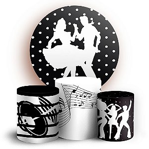 KIT Redondo e Trio - Anos 80 - Sublimado 3D