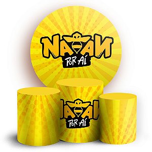 KIT Redondo e Trio - Natan Por Ai - Sublimado 3D