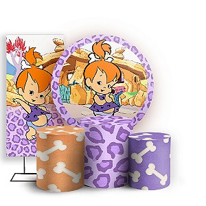 KIT Redondo Trio e Faixa - Pedrita - Sublimado 3D