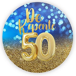 Capa Mini Painel Sublimado - De Repente 50