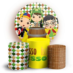 KIT Redondo e Trio - Chaves Baby - Sublimado 3D