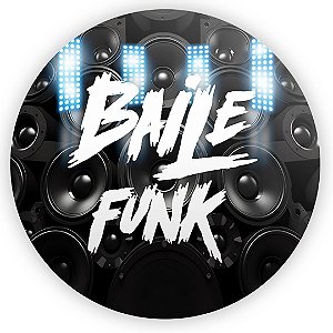 Painel Redondo - Baile Funk - Sublimado 3D