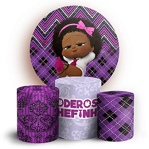 KIT Redondo e Trio - Poderosa Chefinha - Sublimado 3D