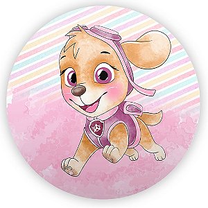 Capa Mini Painel Sublimado - Patrulha Canina