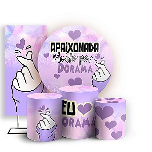 KIT Redondo Trio e Faixa - Dorama - Sublimado 3D