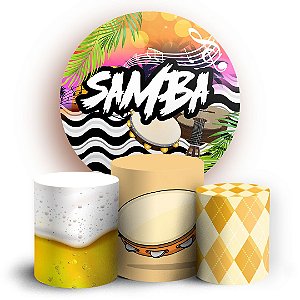 KIT Redondo e Trio - Samba - Sublimado 3D