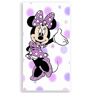 Faixa Lateral - Minnie Lilas - Sublimado 3D