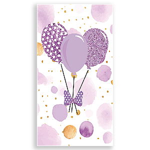 Faixa Lateral - Minnie Lilas - Sublimado 3D