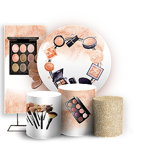 KIT Redondo Trio e Faixa - Maquiagem - Sublimado 3D