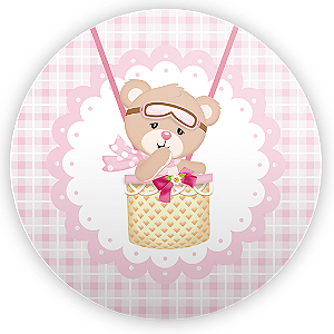 Capa Mini Painel Sublimado - Ursinha Baloeira