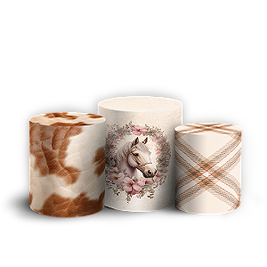 Trio Cilindro - Ana Castela - Sublimado 3D + Elástico