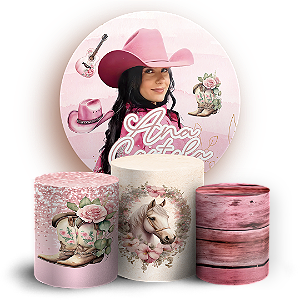 KIT Redondo e Trio - Ana Castela - Sublimado 3D